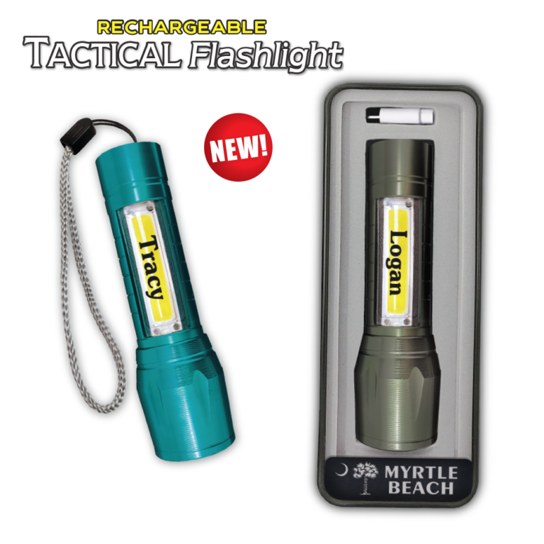 Rechargeable Flashlight Laser Gifts